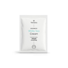 White Tea Cream hand&body Vegan smoothing Essence Yokaba - saszetka 2 ml