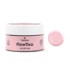 02 Light French Pink FlowTixo UV/LED Gel - Yokaba 50g