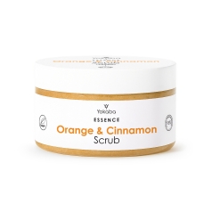 Orange & Cinnamon Scrub hand & body Vegan smoothing Essence Yokaba 250 g