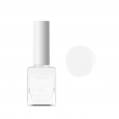 Naturalny lakier klasyczny do paznokci Simple White - Pure Vegan Nail Lacquer