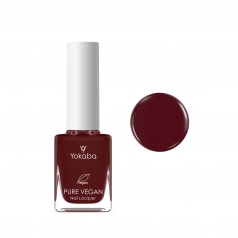 Naturalny lakier klasyczny do paznokci Cherry Red - Pure Vegan Nail Lacquer